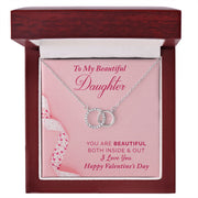 To my Daughter | Perfect Pair Necklace |