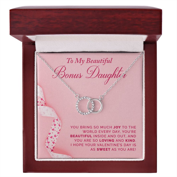 To my Bonus Daughter | Perfect Pair Necklace |