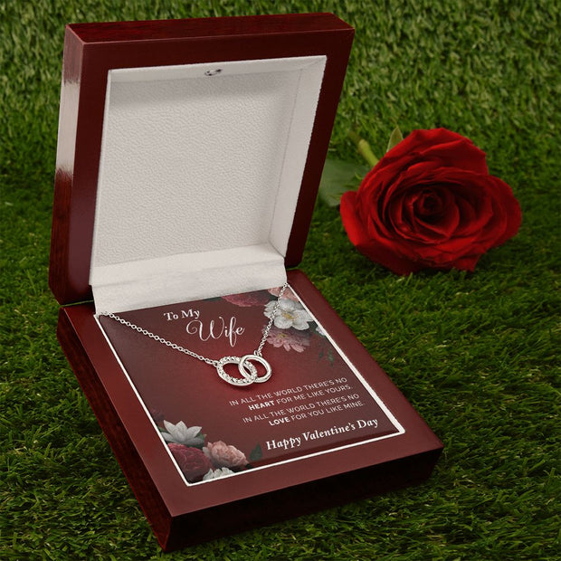 To My Wife | Perfect Pair Necklace |