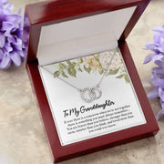 To My Granddaughter | Perfect Pair Necklace |