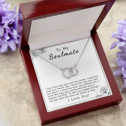 To My Soulmate | Perfect Pair Necklace