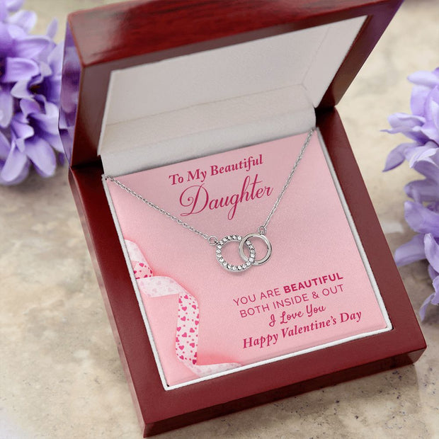 To my Daughter | Perfect Pair Necklace |