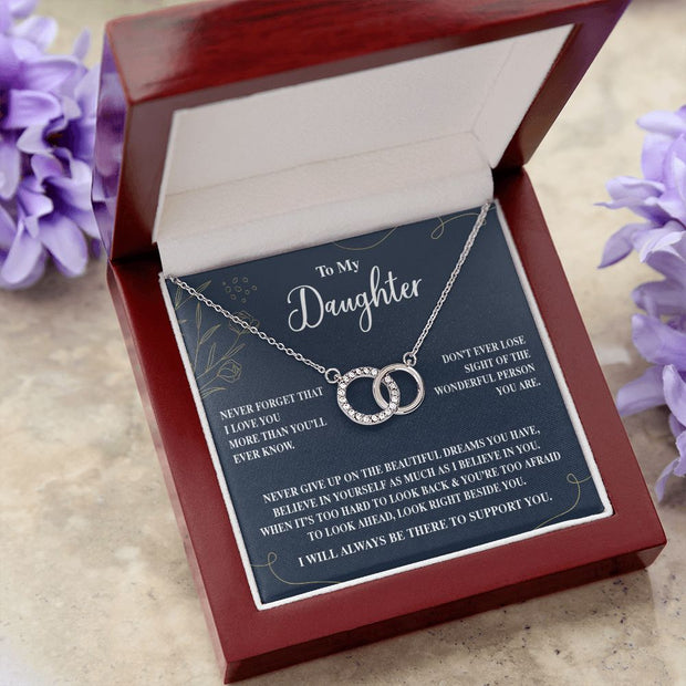 To My Daughter | Perfect Pair Necklace |