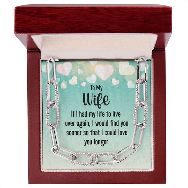 Forever Linked Necklace for Wife
