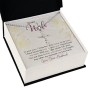 To My Wife | Faith Cross Necklace