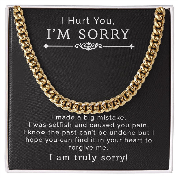 I'm Sorry | Cuban Link Chain
