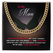To My Man | Cuban Link Chain