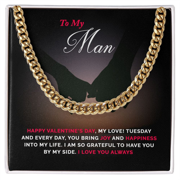 To My Man | Cuban Link Chain