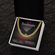 To My Soulmate | Cuban Link Chain