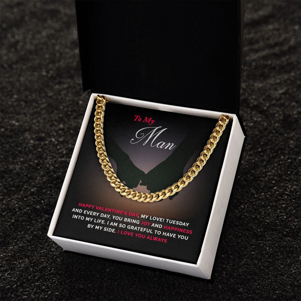 To My Man | Cuban Link Chain