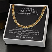 I'm Sorry | Cuban Link Chain