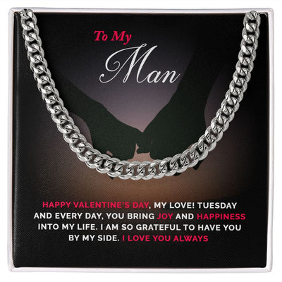 To My Man | Cuban Link Chain