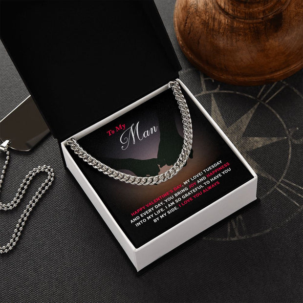 To My Man | Cuban Link Chain