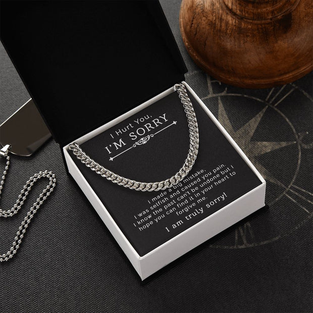 I'm Sorry | Cuban Link Chain