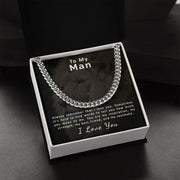 To My Man | Cuban Link Chain