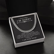 I'm Sorry | Cuban Link Chain