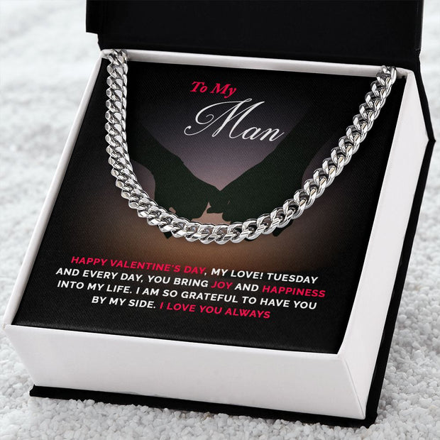 To My Man | Cuban Link Chain