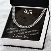 To My Man | Cuban Link Chain