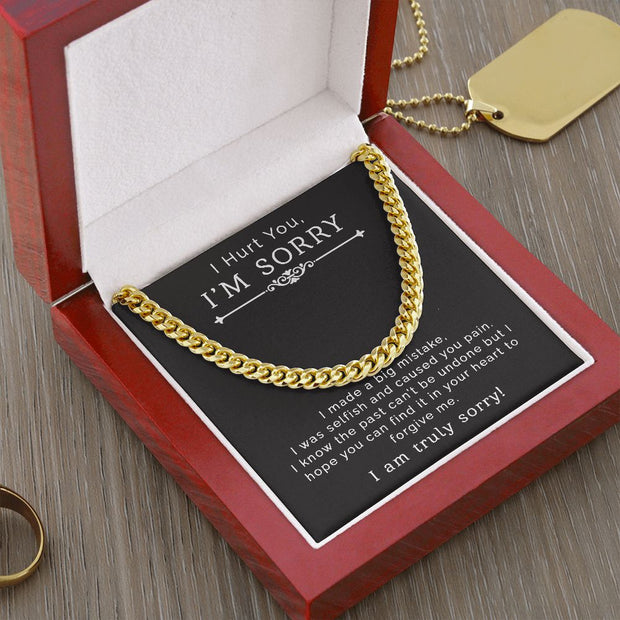 I'm Sorry | Cuban Link Chain