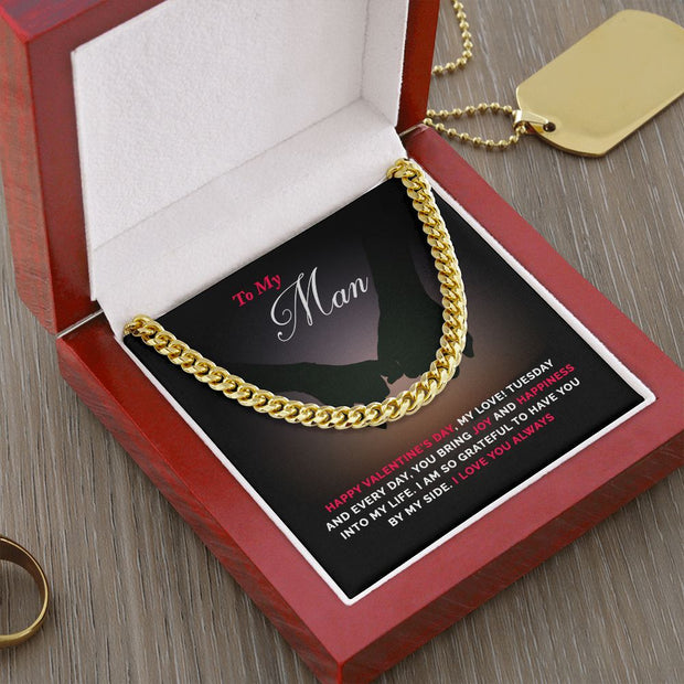 To My Man | Cuban Link Chain
