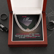 To My Man | Cuban Link Chain