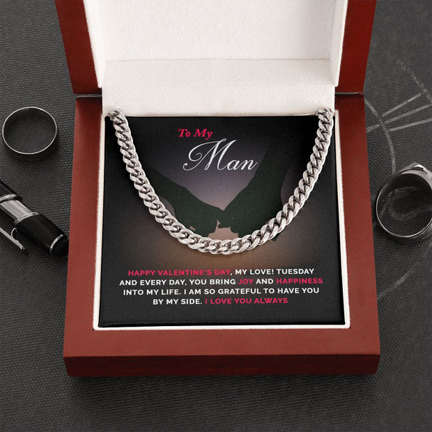 To My Man | Cuban Link Chain