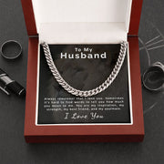 To My Husband | Cuban Link Chain