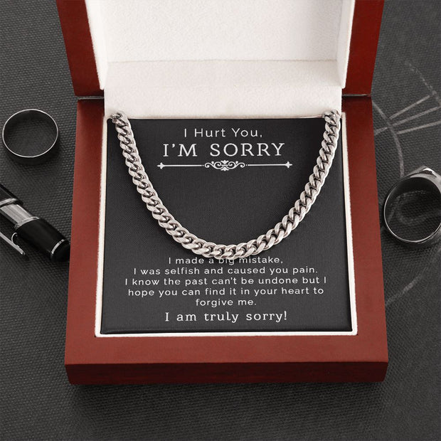 I'm Sorry | Cuban Link Chain