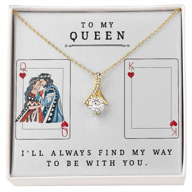 To My Queen | Alluring Beauty Necklace