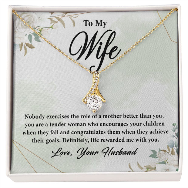 To My Wife| Alluring Necklace| Mother's Day | Birthday | Gift