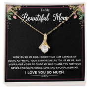 To My Beautiful Mother | Alluring Beauty Necklace