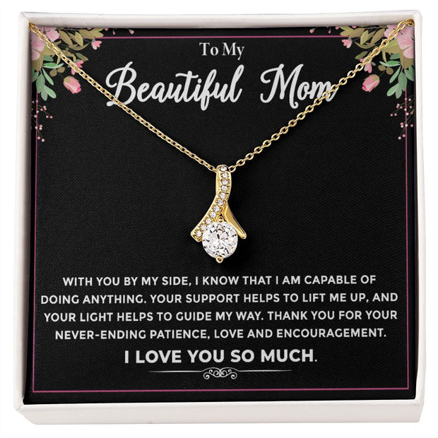 To My Beautiful Mother | Alluring Beauty Necklace