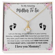 To My Amazing Mother to Be | Alluring Beauty Necklace