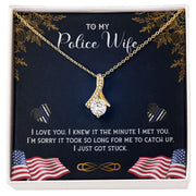 To My Police Wife | Alluring Beauty Necklace