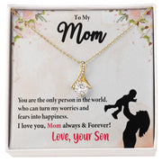 To My Mom| Alluring Beauty Necklace | From Son