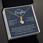 To My Daughter | Alluring Beauty Necklace |