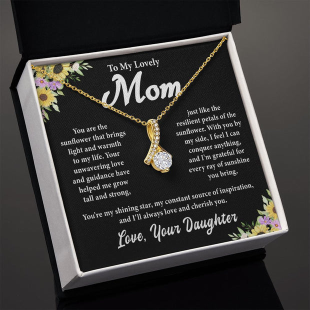 To My Lovely Mom | Alluring Beauty Necklace