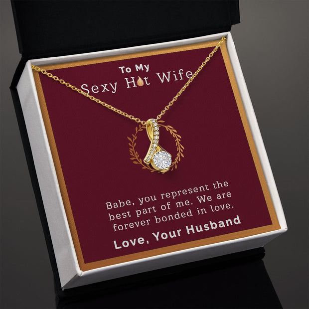 To My Sexy Hot Wife | Alluring Beauty Necklace |