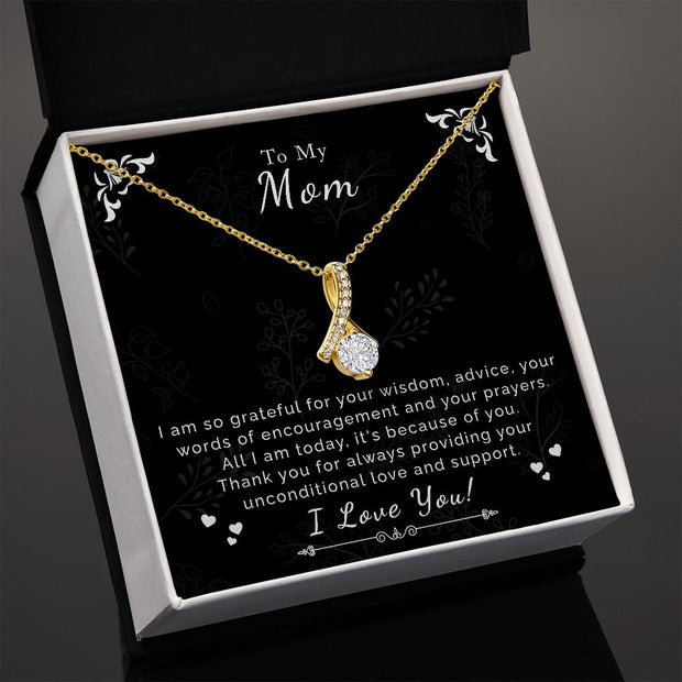 To My Mom | Alluring Beauty Necklace
