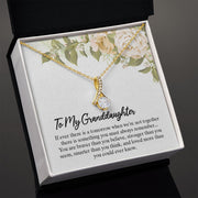 To My Granddaughter | Alluring Beauty Necklace |