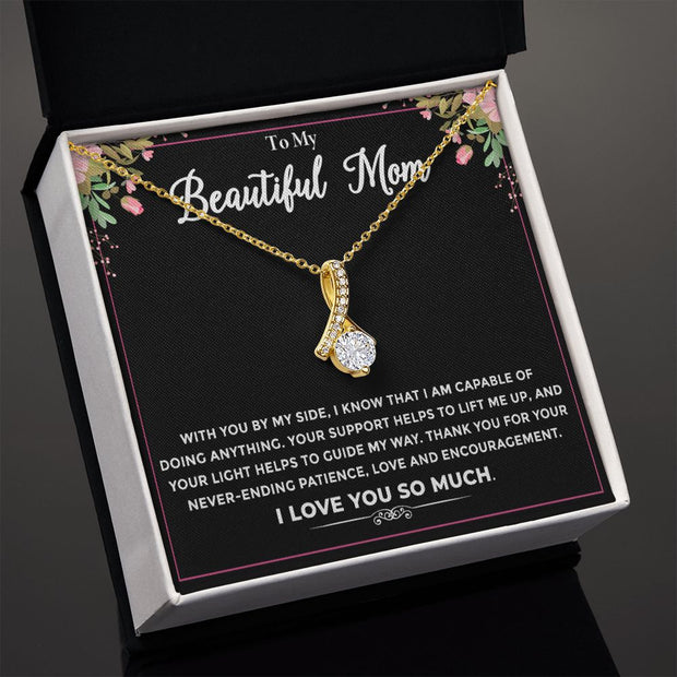To My Beautiful Mother | Alluring Beauty Necklace