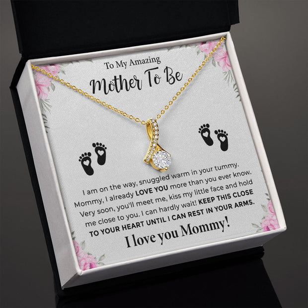To My Amazing Mother to Be | Alluring Beauty Necklace