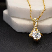 To My Beautiful Mom Alluring Necklace