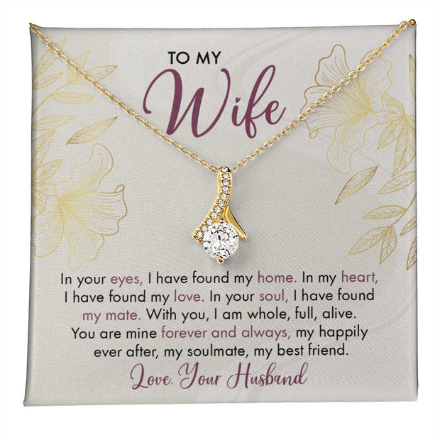 To My Wife | Alluring Beauty Necklace |