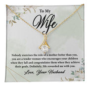To My Wife| Alluring Necklace| Mother's Day | Birthday | Gift