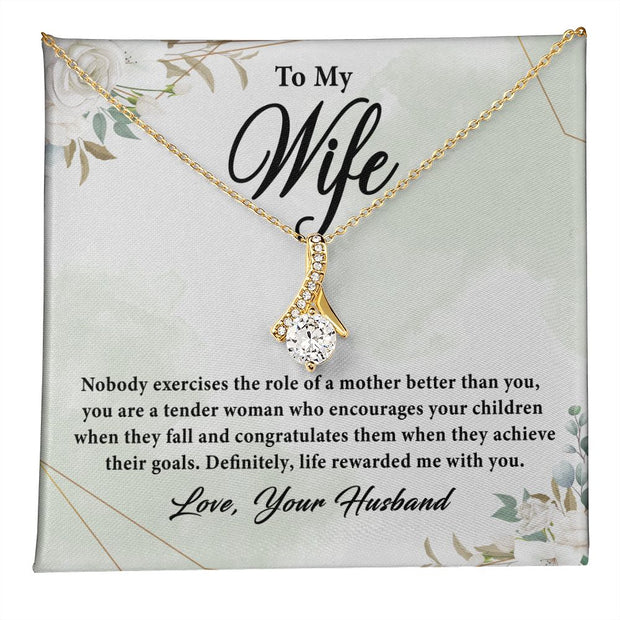 To My Wife| Alluring Necklace| Mother's Day | Birthday | Gift