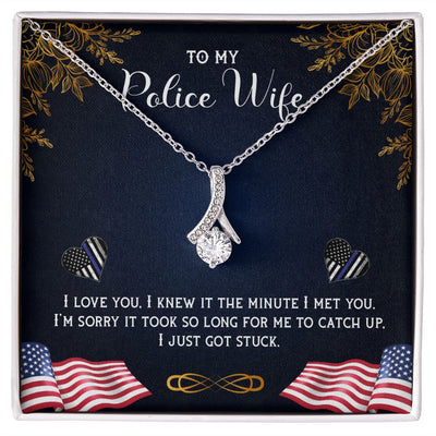 To My Police Wife | Alluring Beauty Necklace