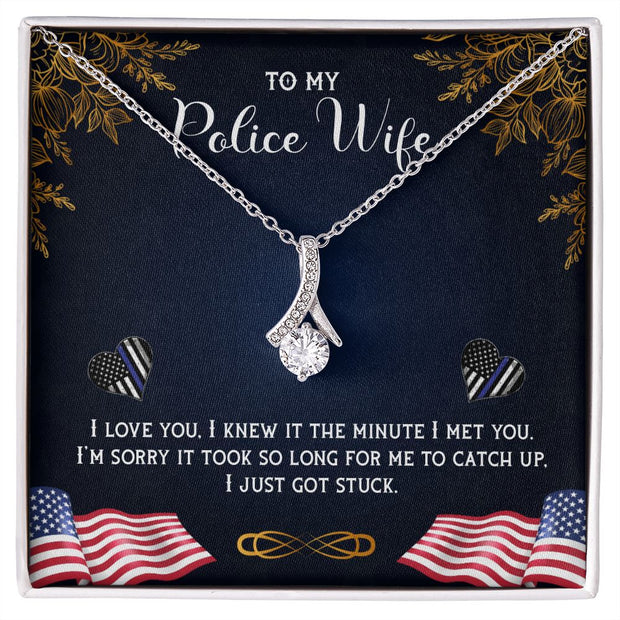 To My Police Wife | Alluring Beauty Necklace