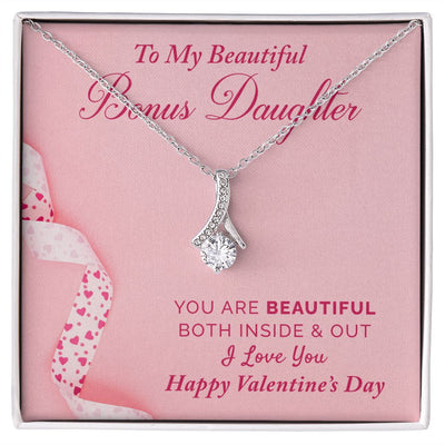 To My Bonus Daughter | Alluring Beauty Necklace |