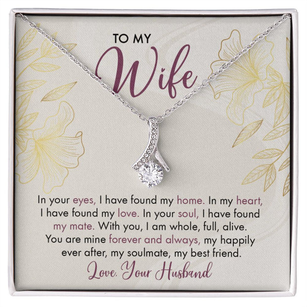 To My Wife | Alluring Beauty Necklace |